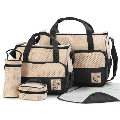 Multi-functional 5pcs Mommy Bag Set